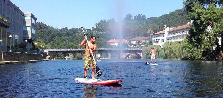 STAND UP PADDLE NO RIO VOUGA